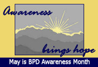 Borderline Personality Disorder Awareness Month Logo
